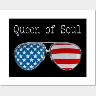 AMERICA PILOT GLASSES SOUL QUEEN Posters and Art